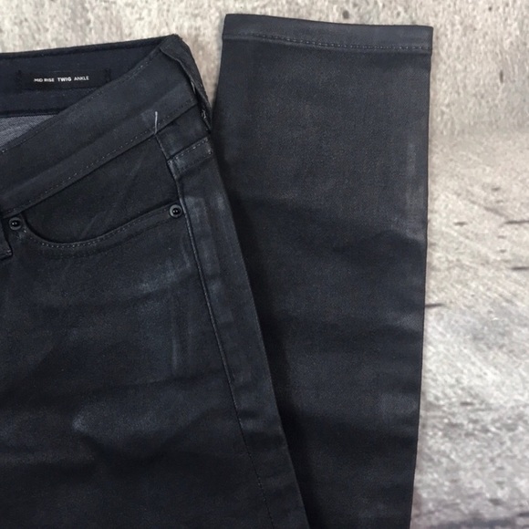 Anthropologie BDG Coated Midrise Twig Ankle Jeans - Picture 3 of 5